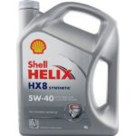 Shell Helix HX8 Synthetic  5w-40 4L